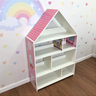 casinha estante para brinquedos e livros boneca 3