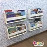 kit com 4 quatro organizador de livros infantil 60 cm largura 6