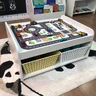 mesa infantil para brincar com tema pista e 4 caixas 1