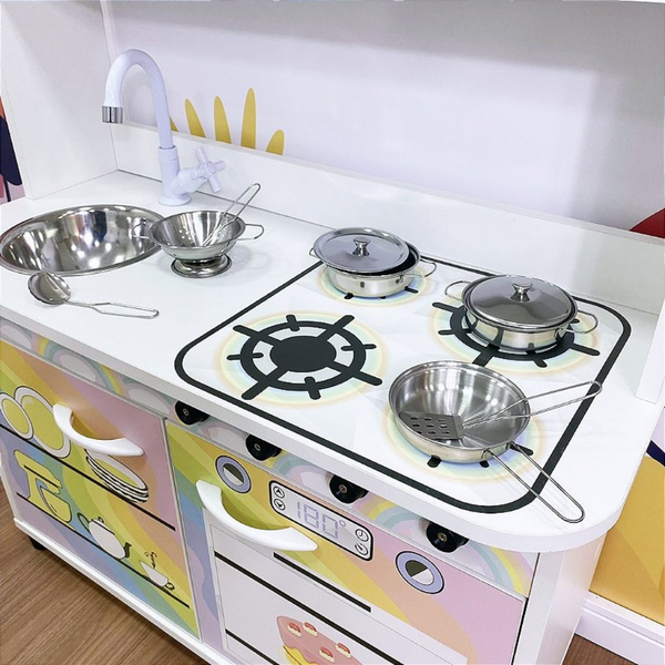 mini cozinha infantil arco iris 4
